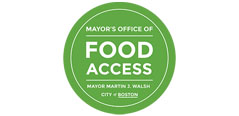 the logo for mayor's office of food access